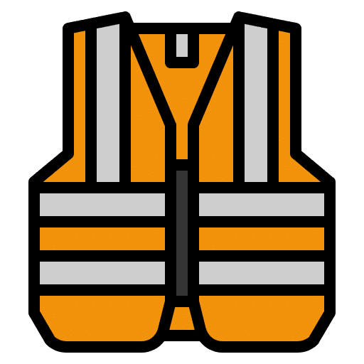 icon d'un gilet de sécurité